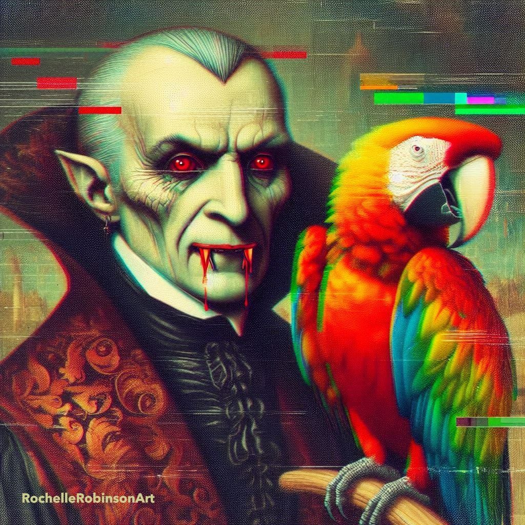 Nosferatu and Vampire Parrot