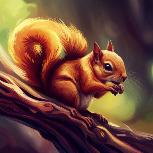 Squirrely   by @Hek