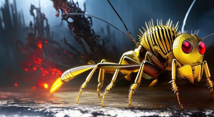 Macroshot BUG:: delighted eerie wacky fierce vulgar carefree...
