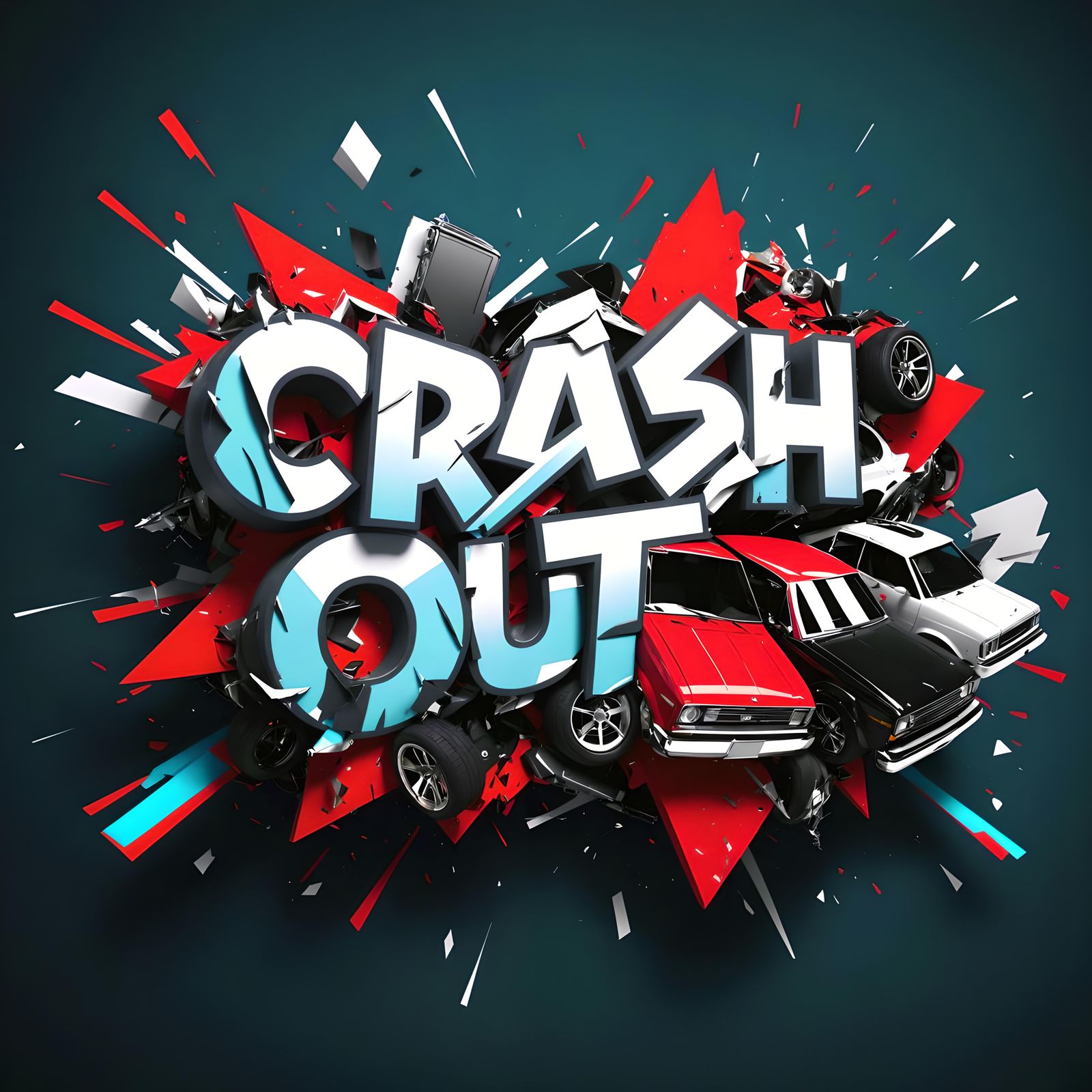 Crash Out Logo 4 sale