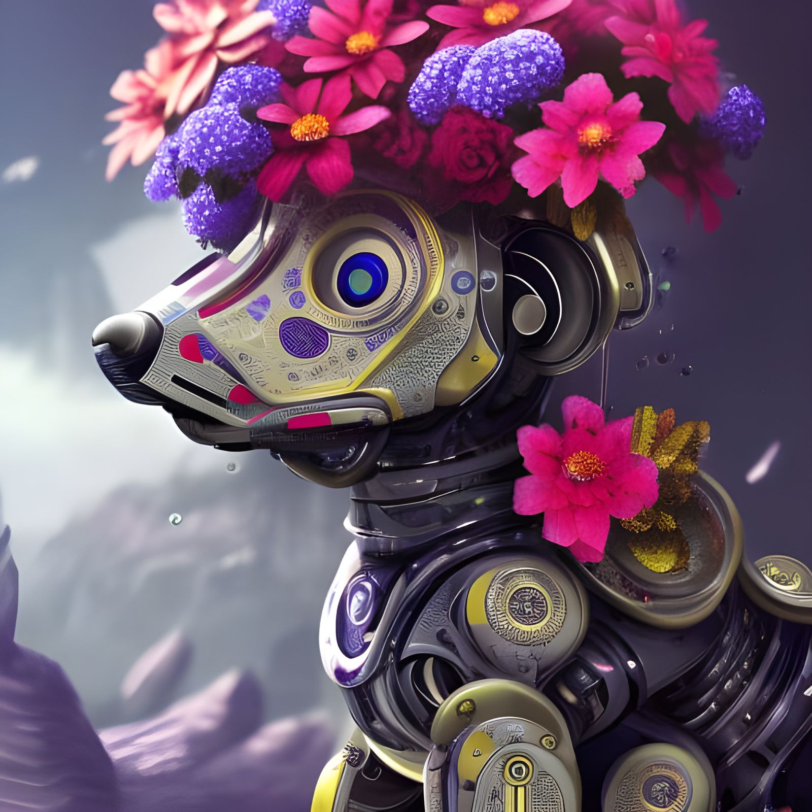 Bloom, the newest robot dog available to the public!!  by @People Tolerator
