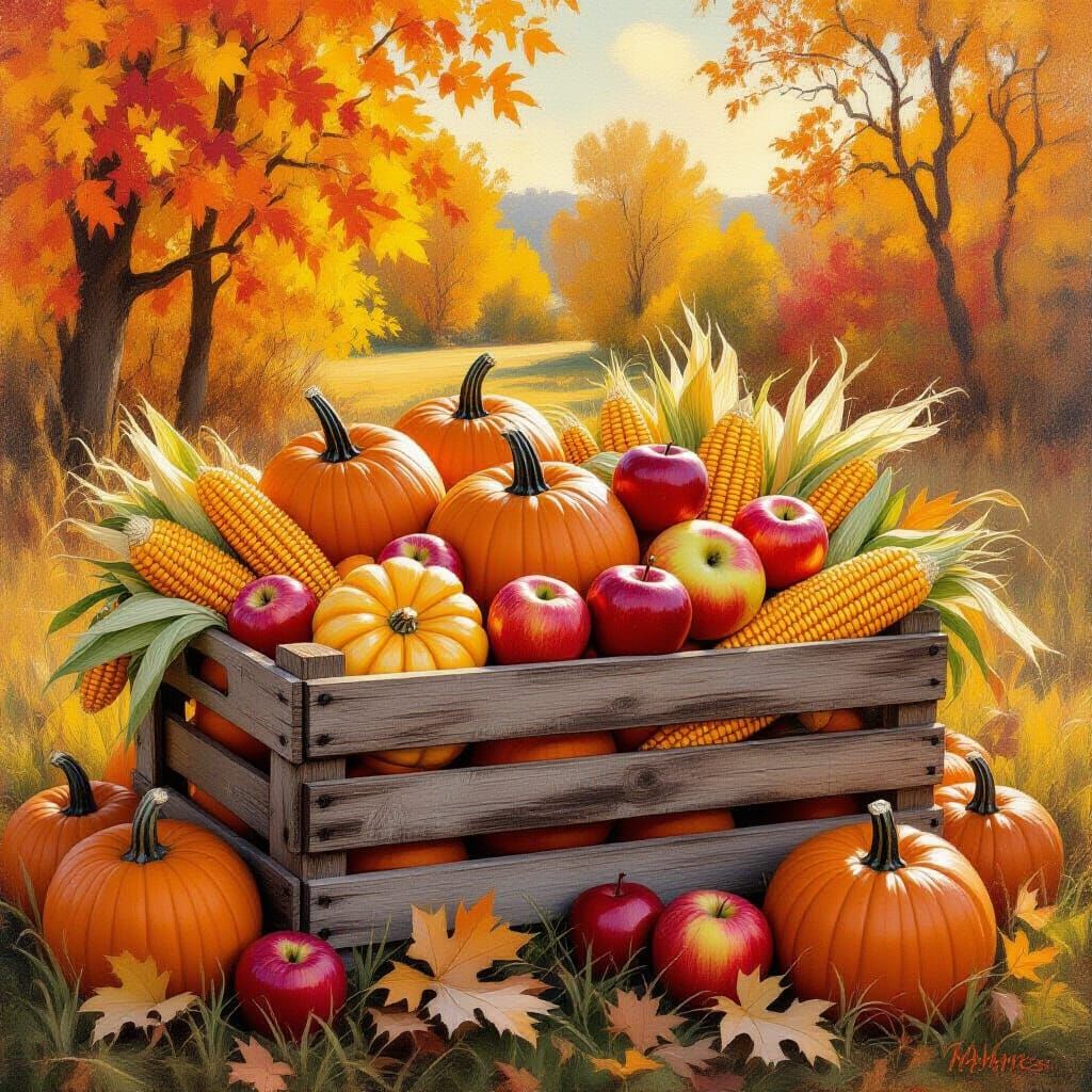 Autumn Harvest  by @Valkris