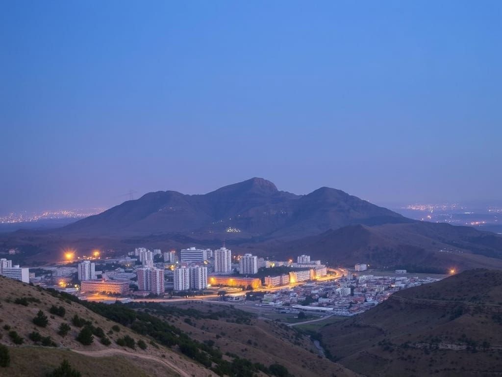 Mystical Forest Scene with Ancient Dragon Tree and Wizards