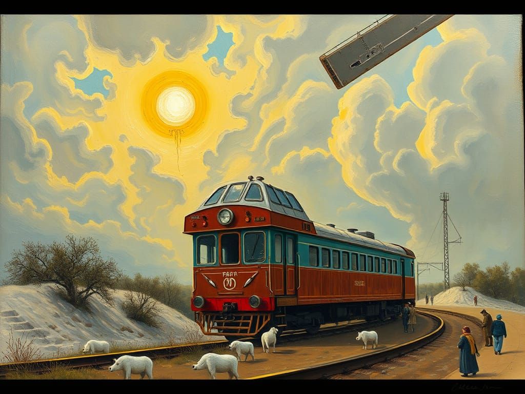 Sapphire Dragon's Luminous Forest: A Digital Art Piece