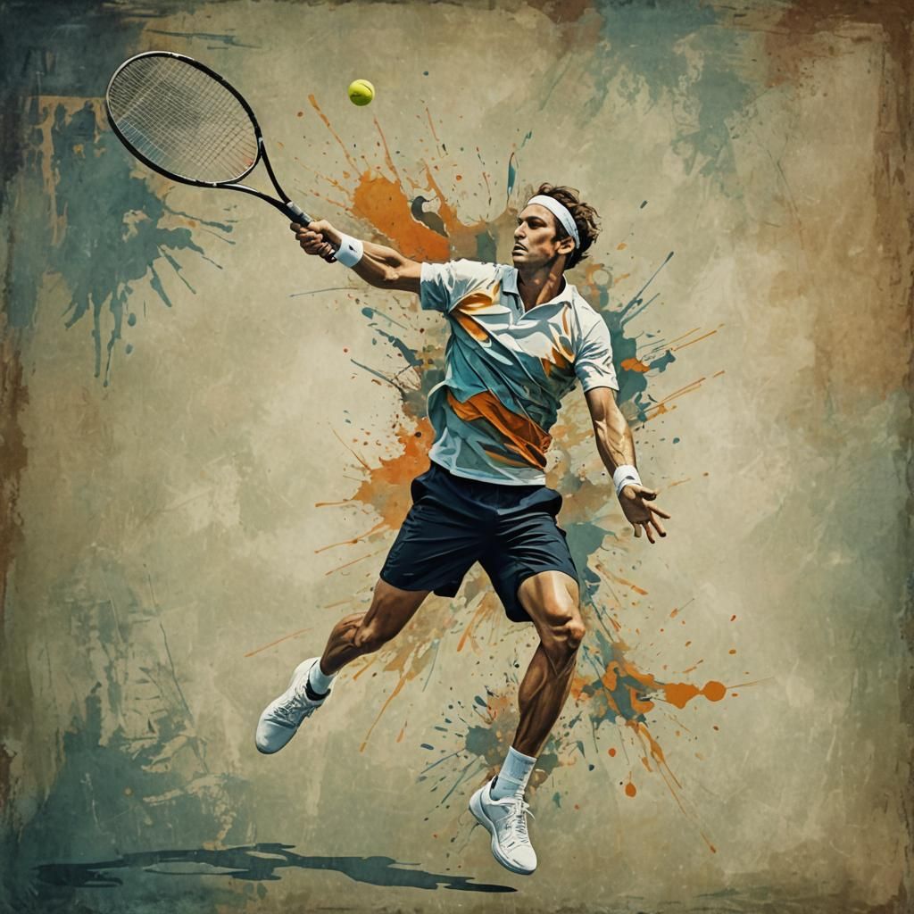 Tennis see  by @Helvetica_