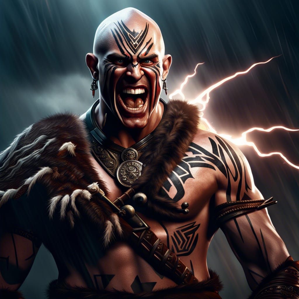D & D Barbarian 1