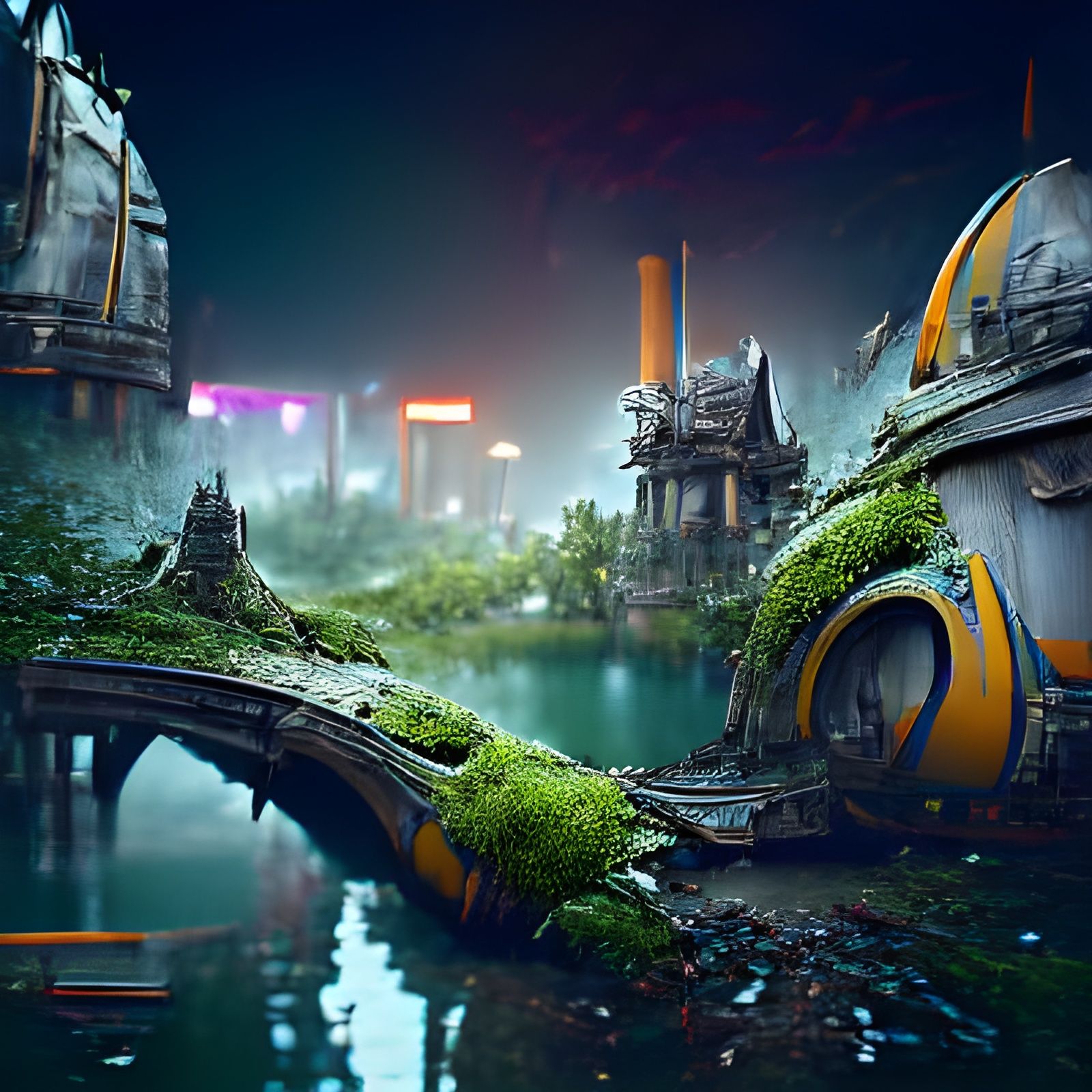 "Abandoned alien city undefined