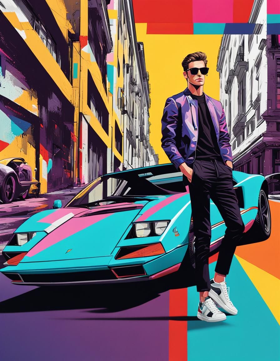 Fashion style Pop art