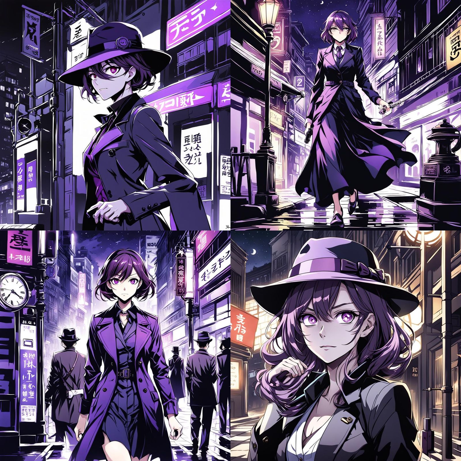 Anime Detective - AI Generated Artwork - NightCafe Creator