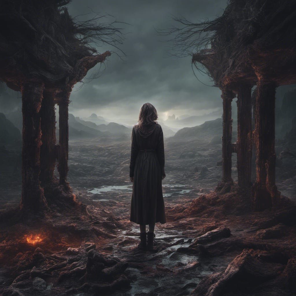 Crushing Loneliness AI Generated Artwork NightCafe Creator