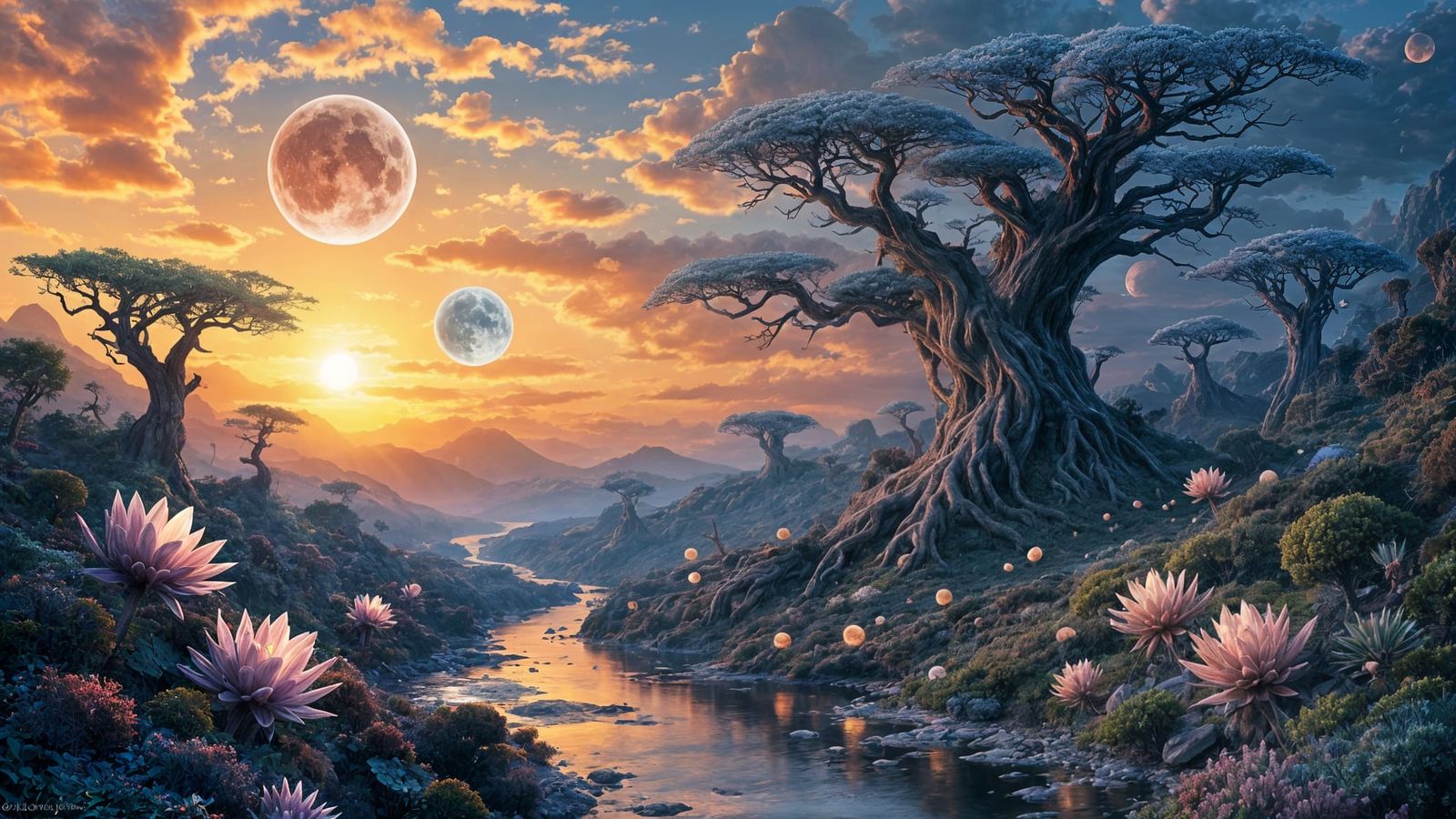 Alien World  by @Soynuts