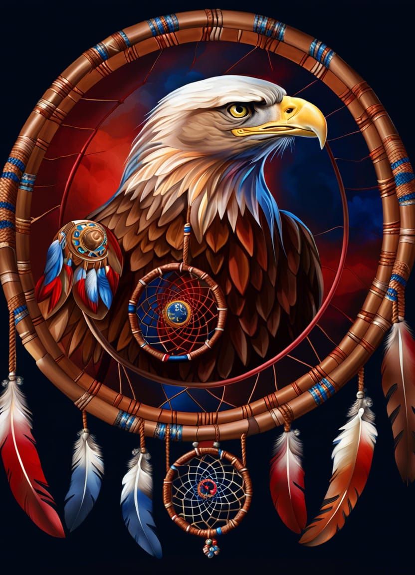 eagle dream catcher  by @Grumpy 