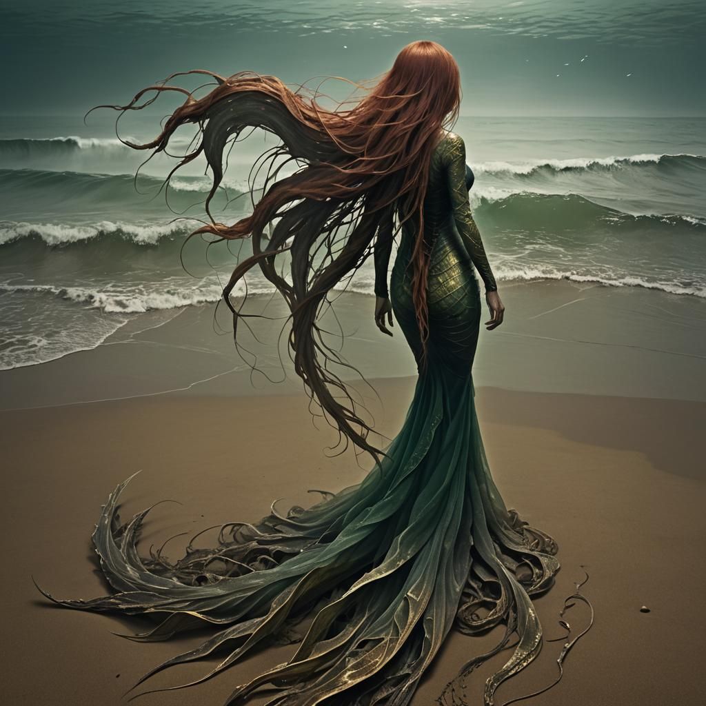 Mermaid at the Beach