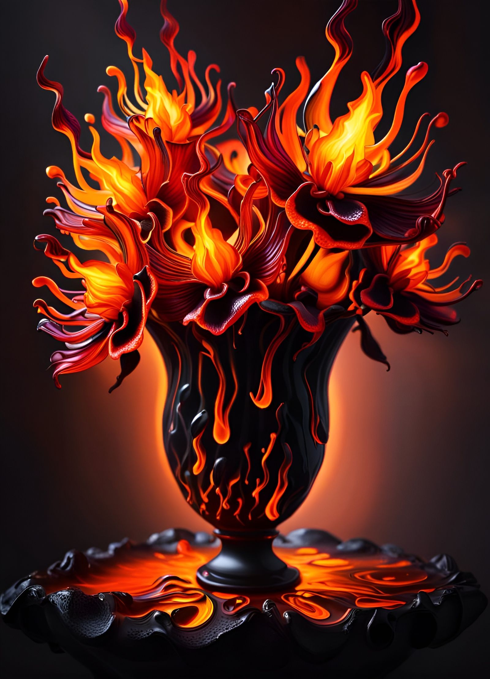 Flame Flowers