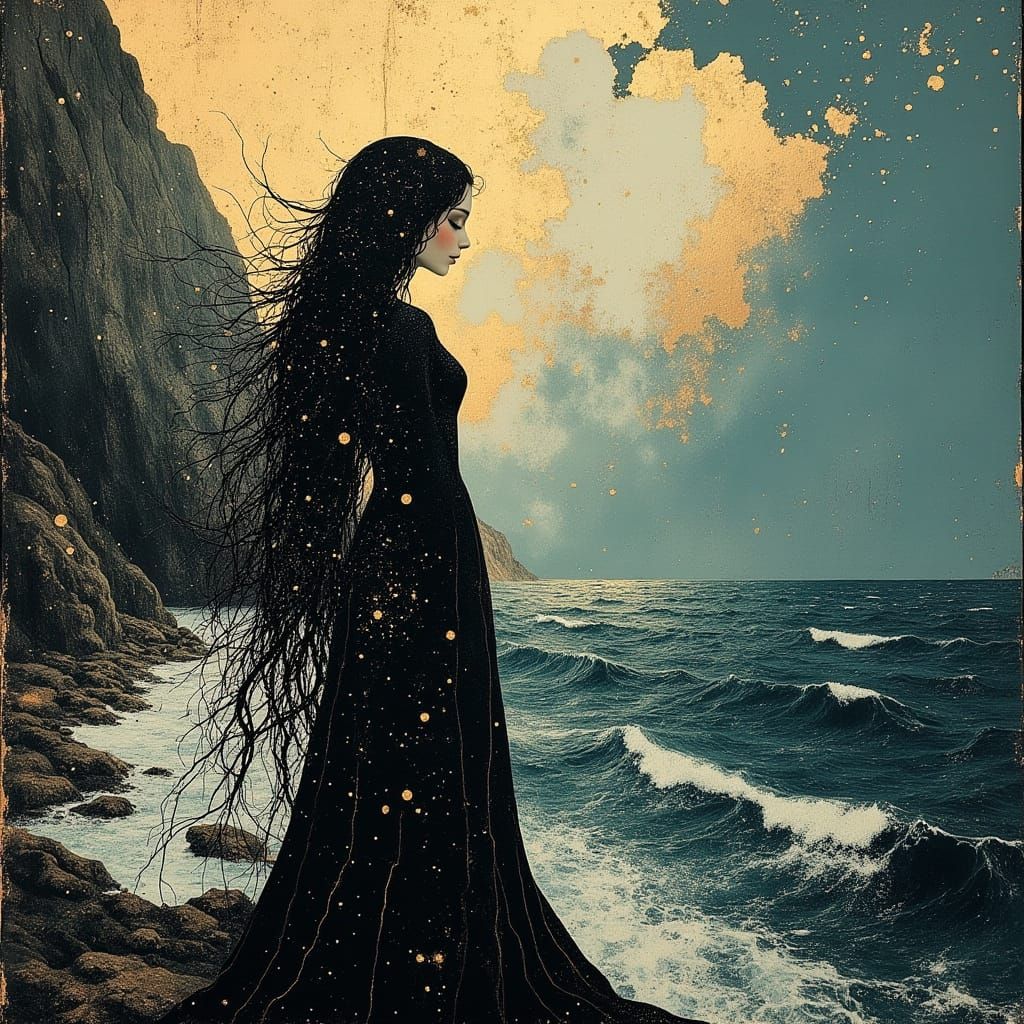  By the sea  by @Morning Dawn