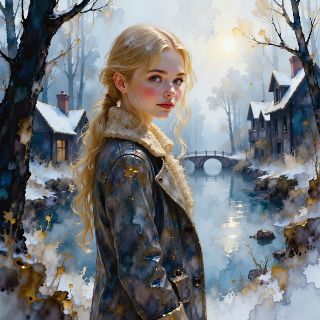 <lora:Art textured paint:1.0>