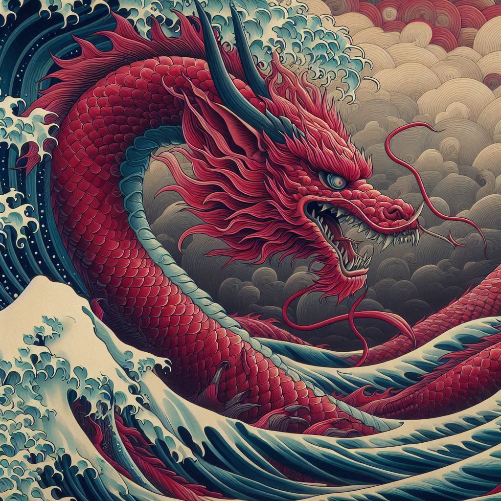Crimson Qinglong of the Eastern Seas