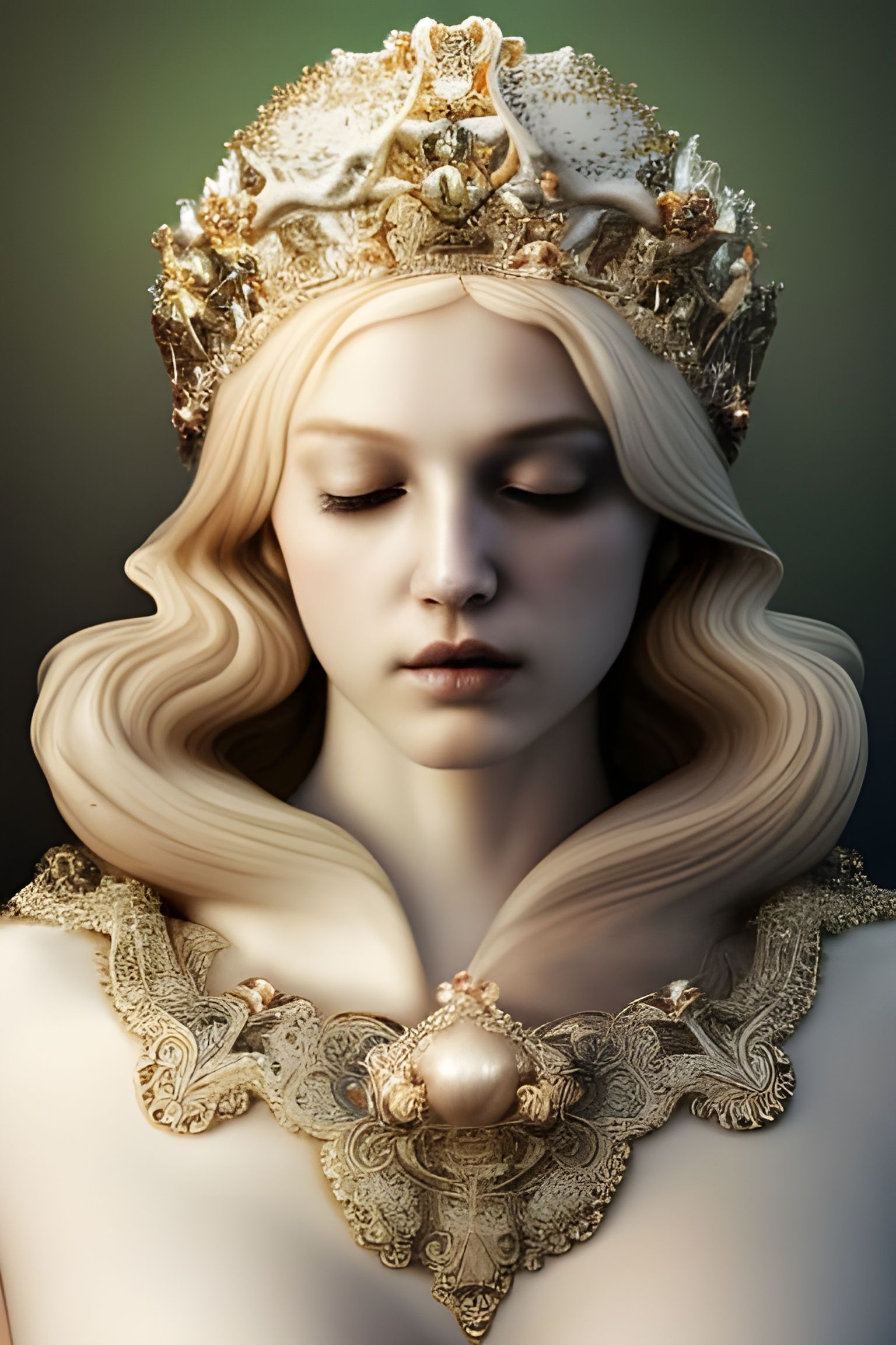 Fragile Crown AI Generated Artwork NightCafe Creator