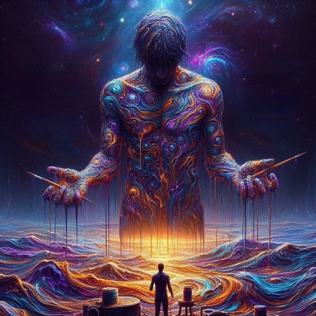 The Artist Who Bled Creation