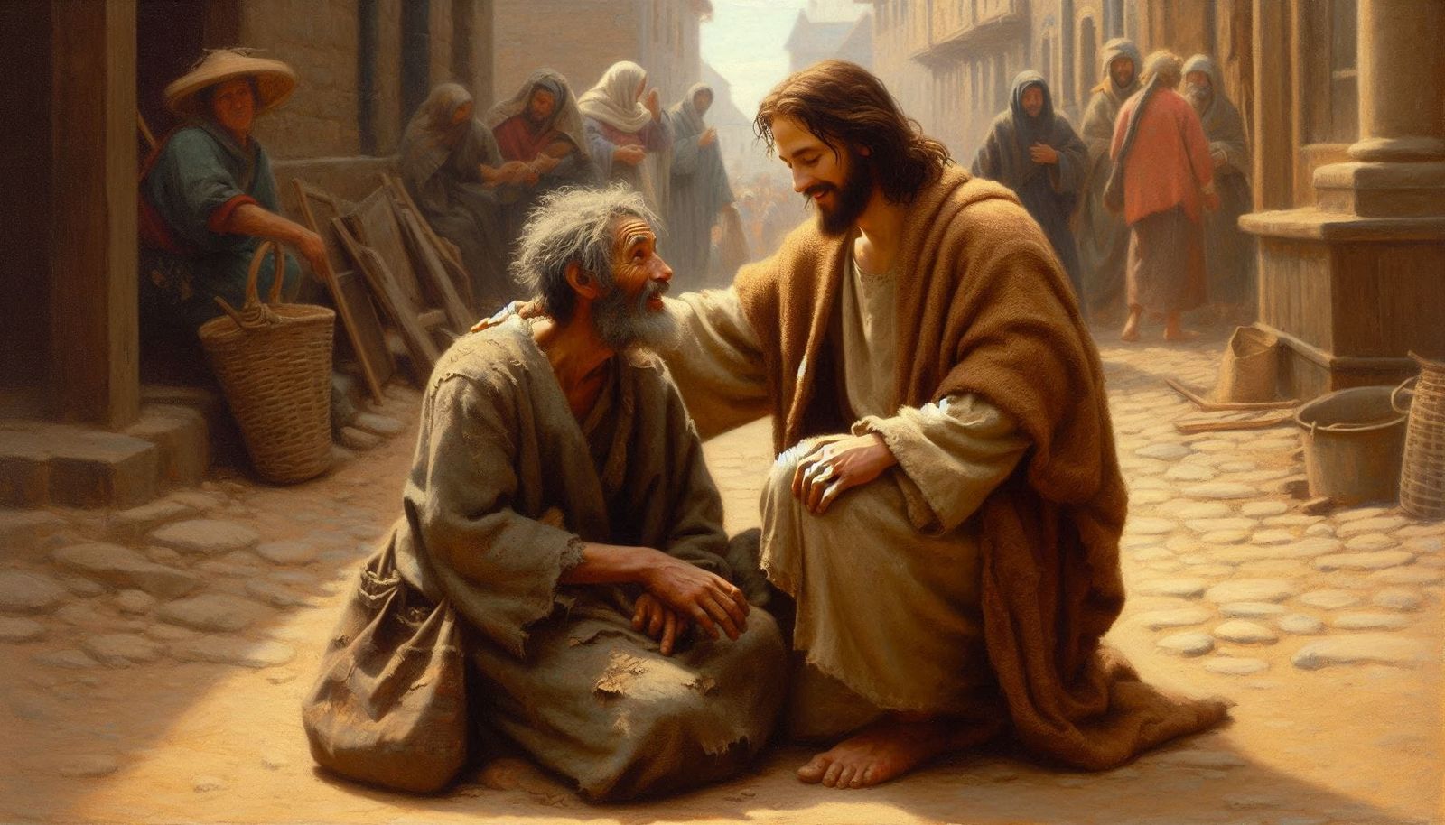 "No, you're NOT forgotten and alone..."