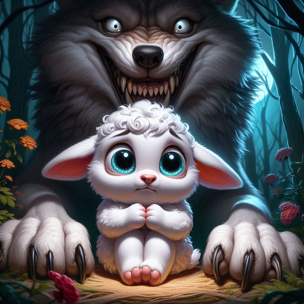 Please don't Mr wolf