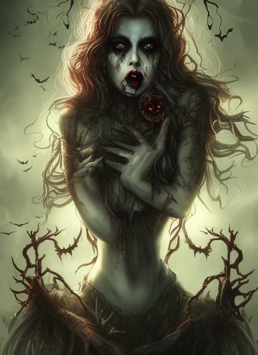 ghoulish queen of the zombies