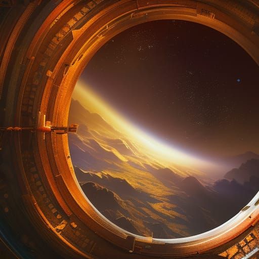 View from space   by @Suzaenne