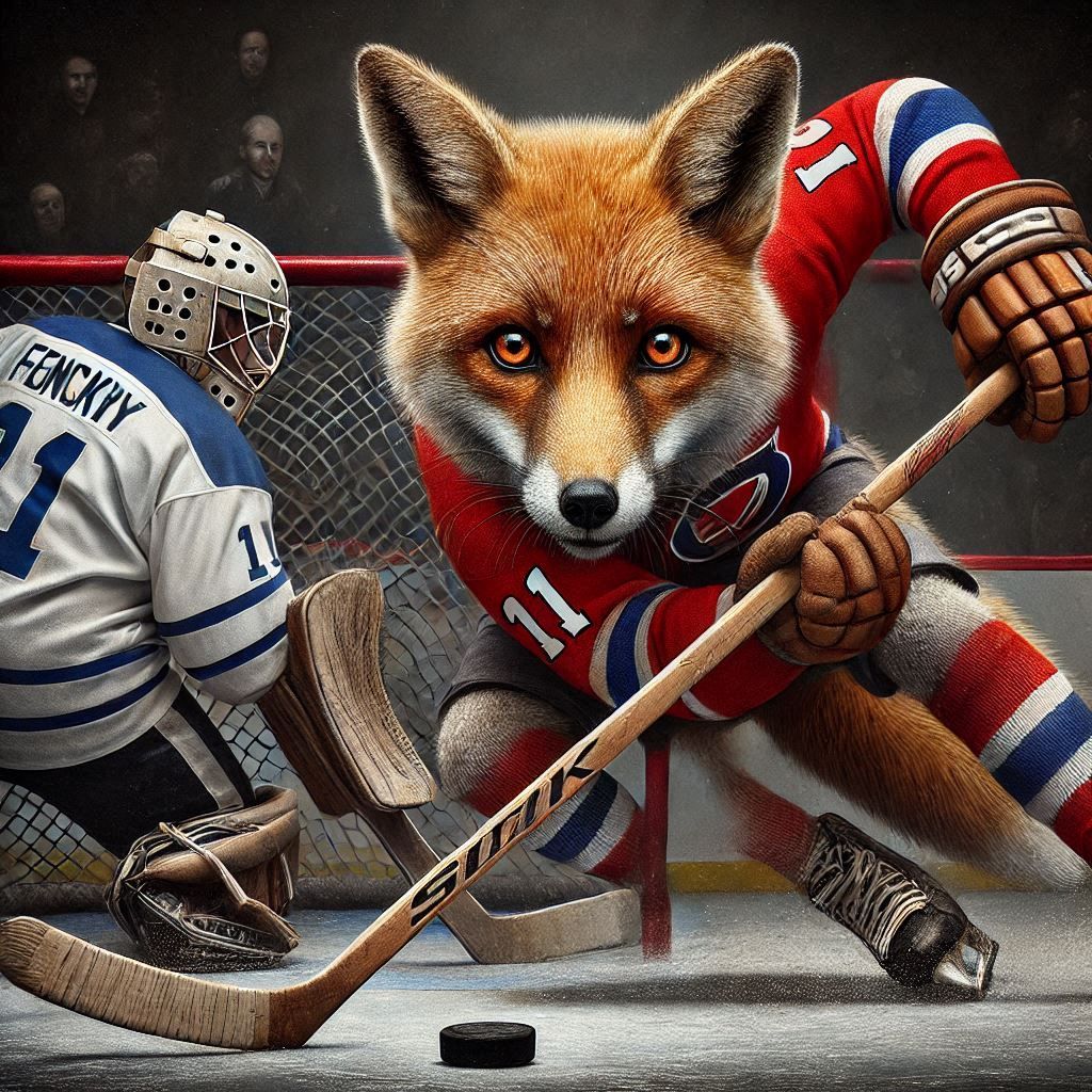 First Hockey Game !!