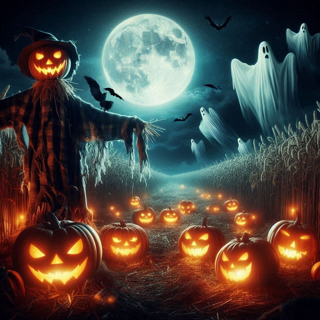 Nightmare harvest festival of Ghosts