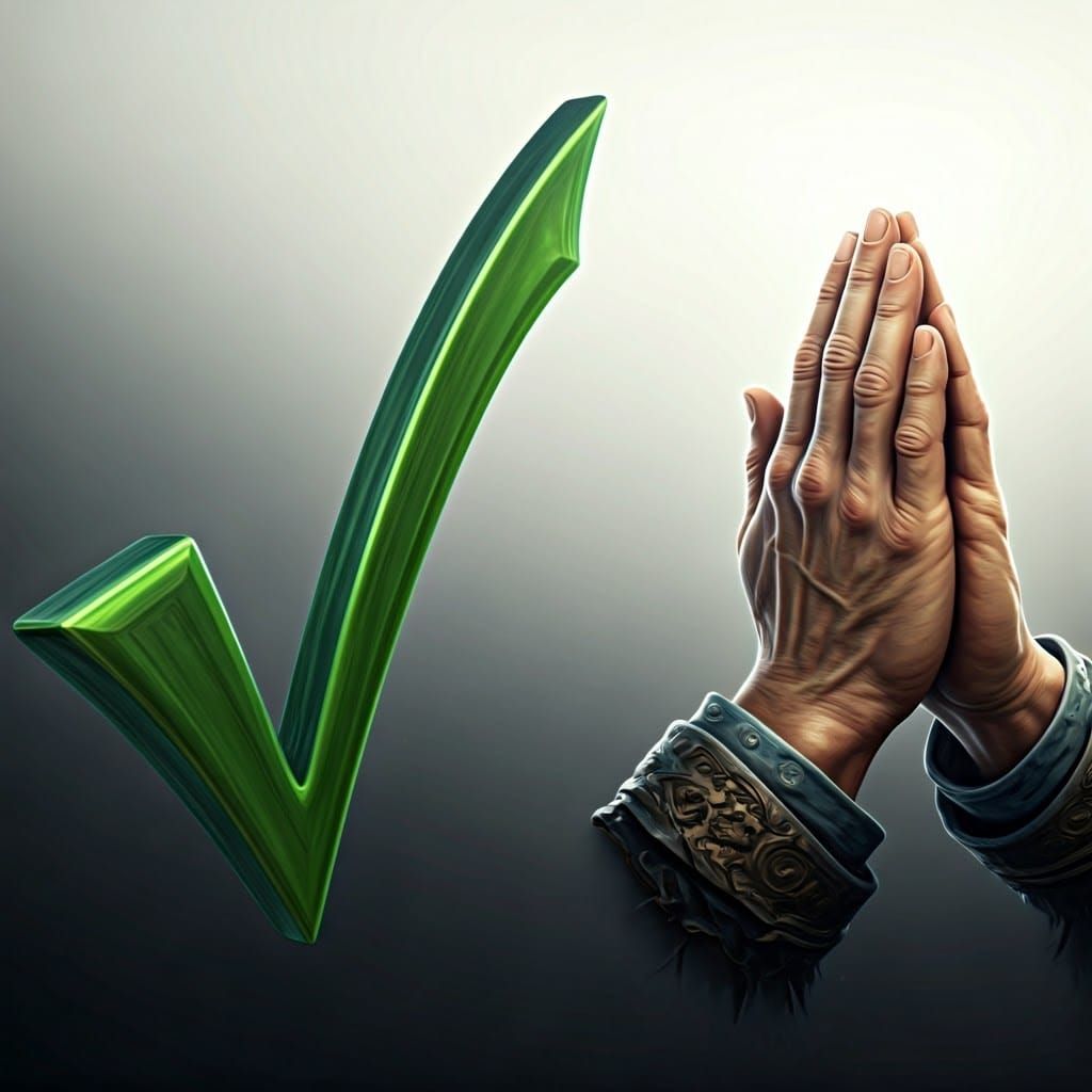 Approval Meets Humility in Stunning Diptych Art