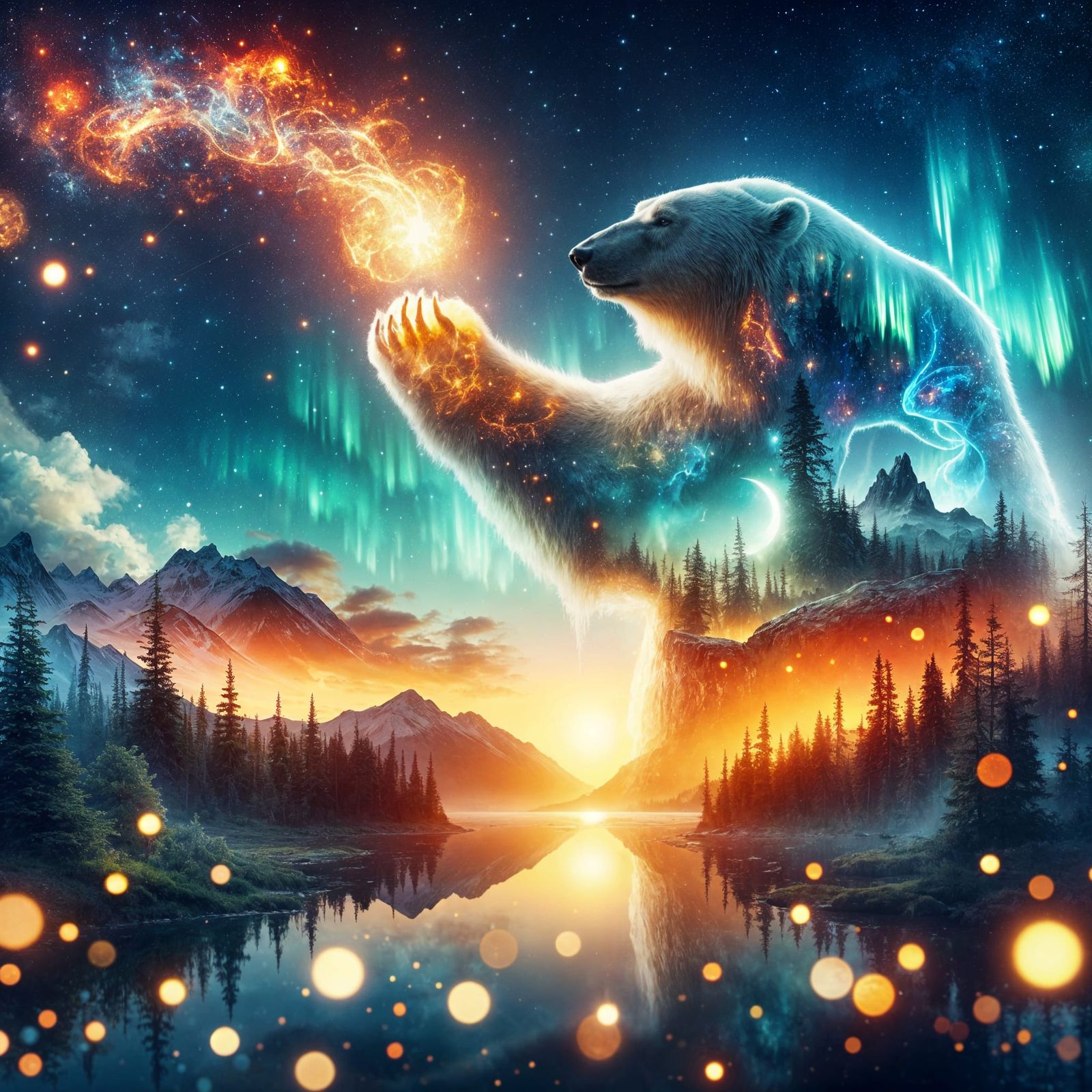 polar bear  by @Ylona