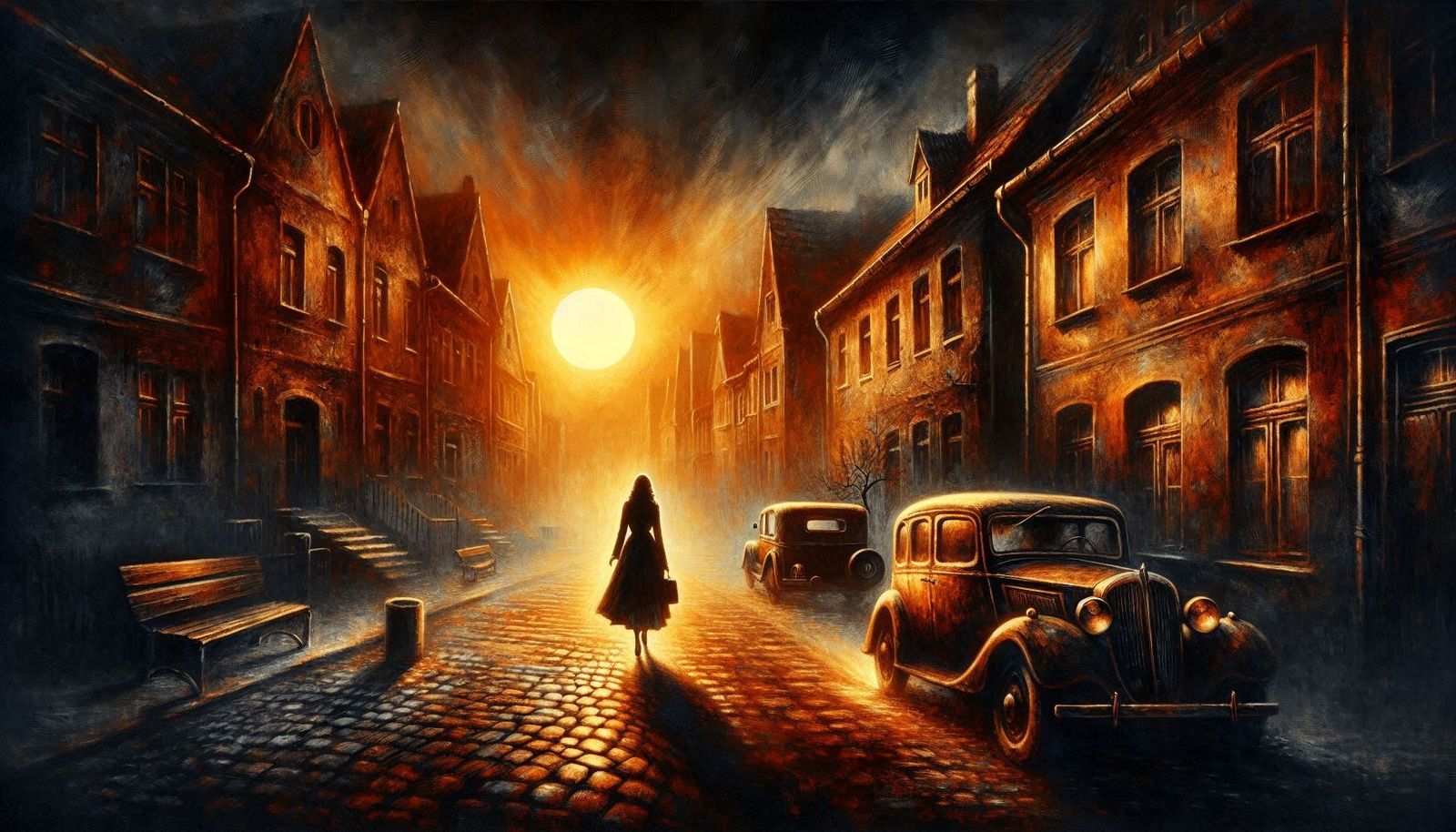 Morning walk AI Generated Artwork NightCafe Creator