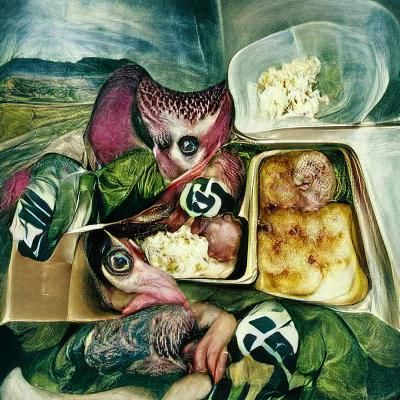 Swanson sorrow hungry-man TV  dinner.