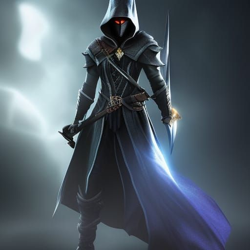 Mysterious dark_elf_assassin (shadow figure) [heavy shadows] - AI ...