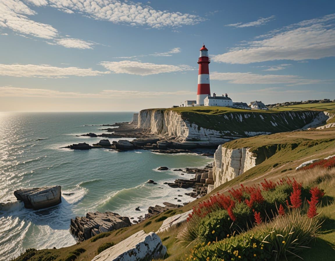 Portland Bill Lighthouse in Dorset, England  by @The CyclopsFox