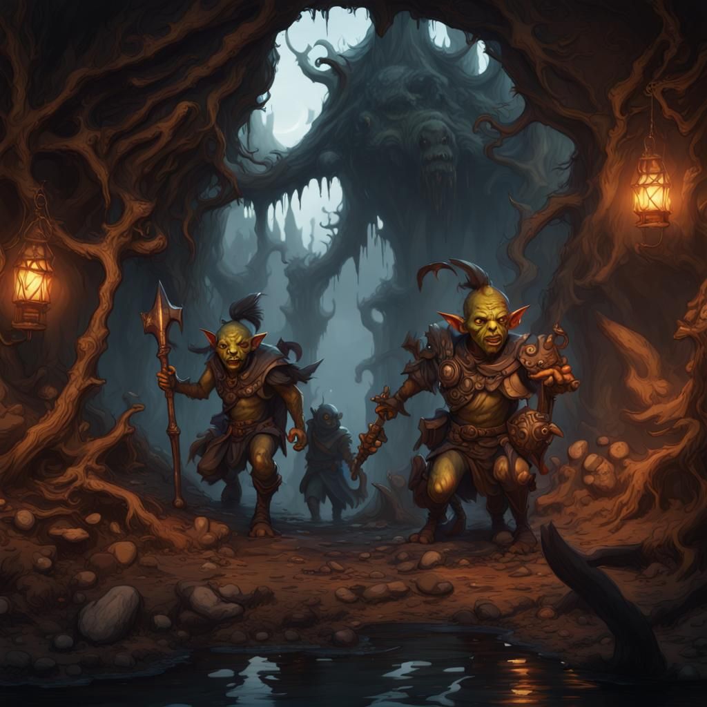 Some Goblins Are Patrolling Ai Generated Artwork Nightcafe Creator 2384