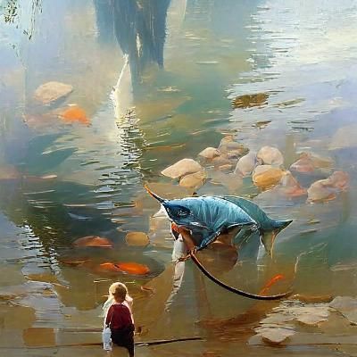Taking a fish for a walk