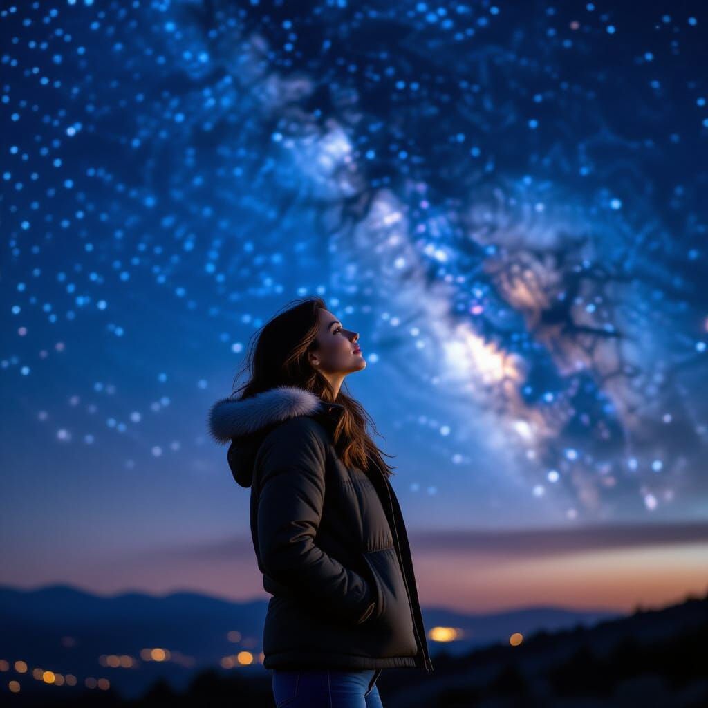 Starry Sky!  by @NILZERO