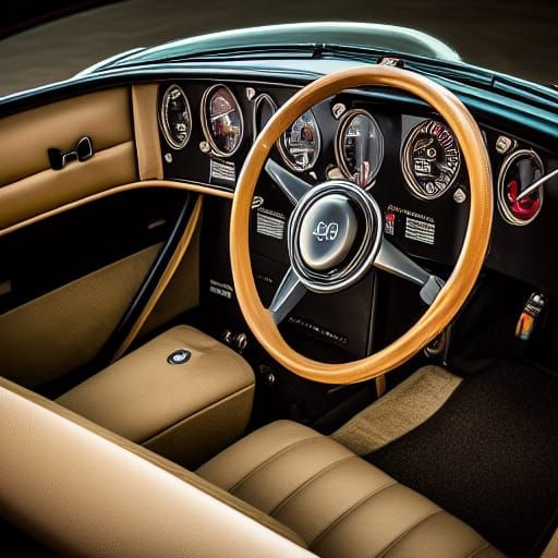interior, classic car