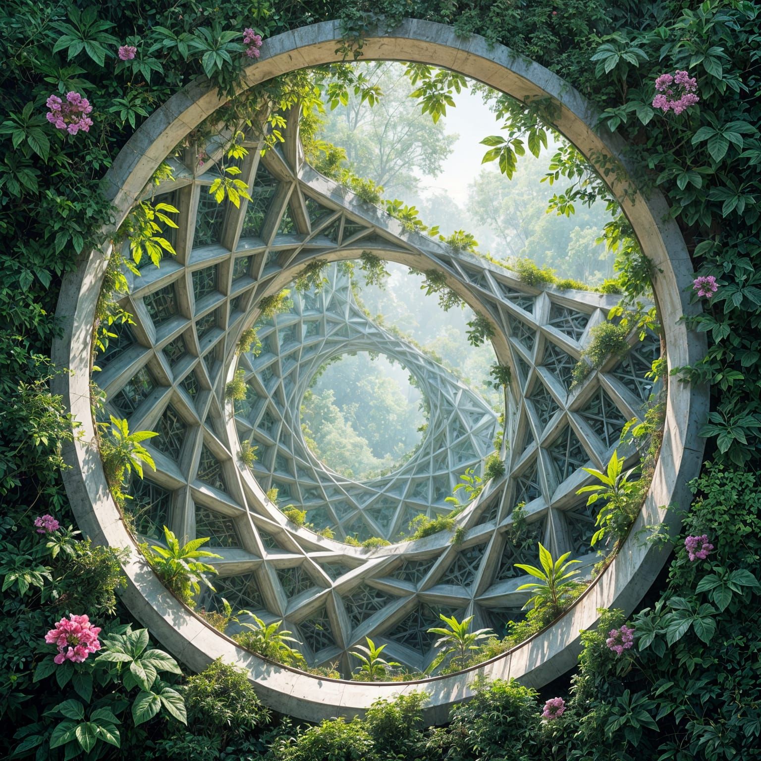 Biophilic geometry   by @RedPixie