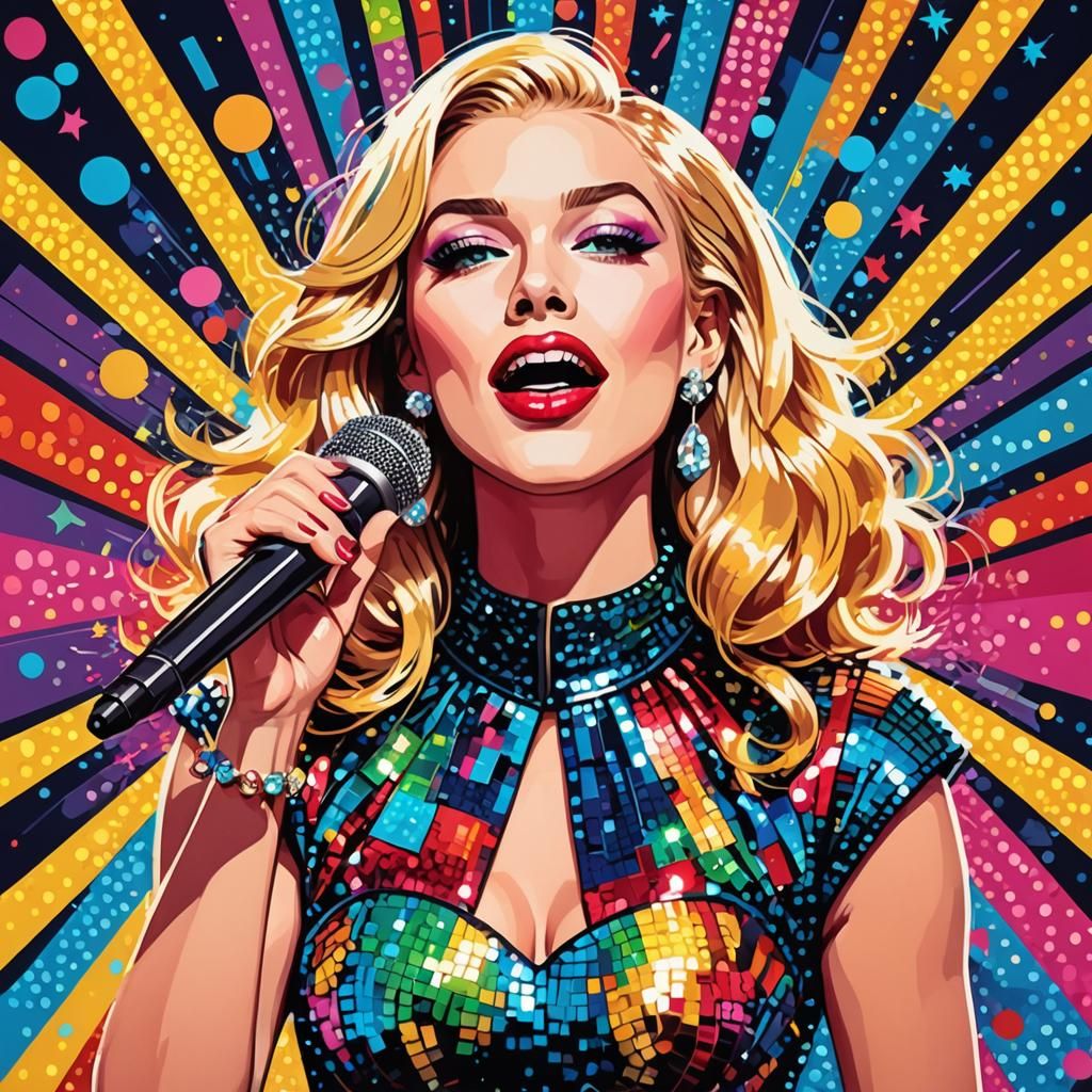 Pop singer