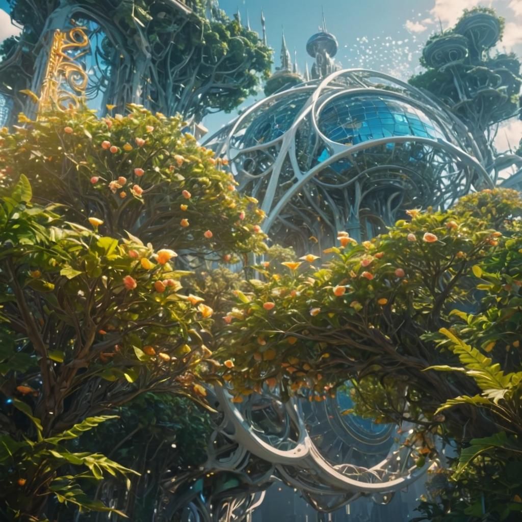 Solarpunk City