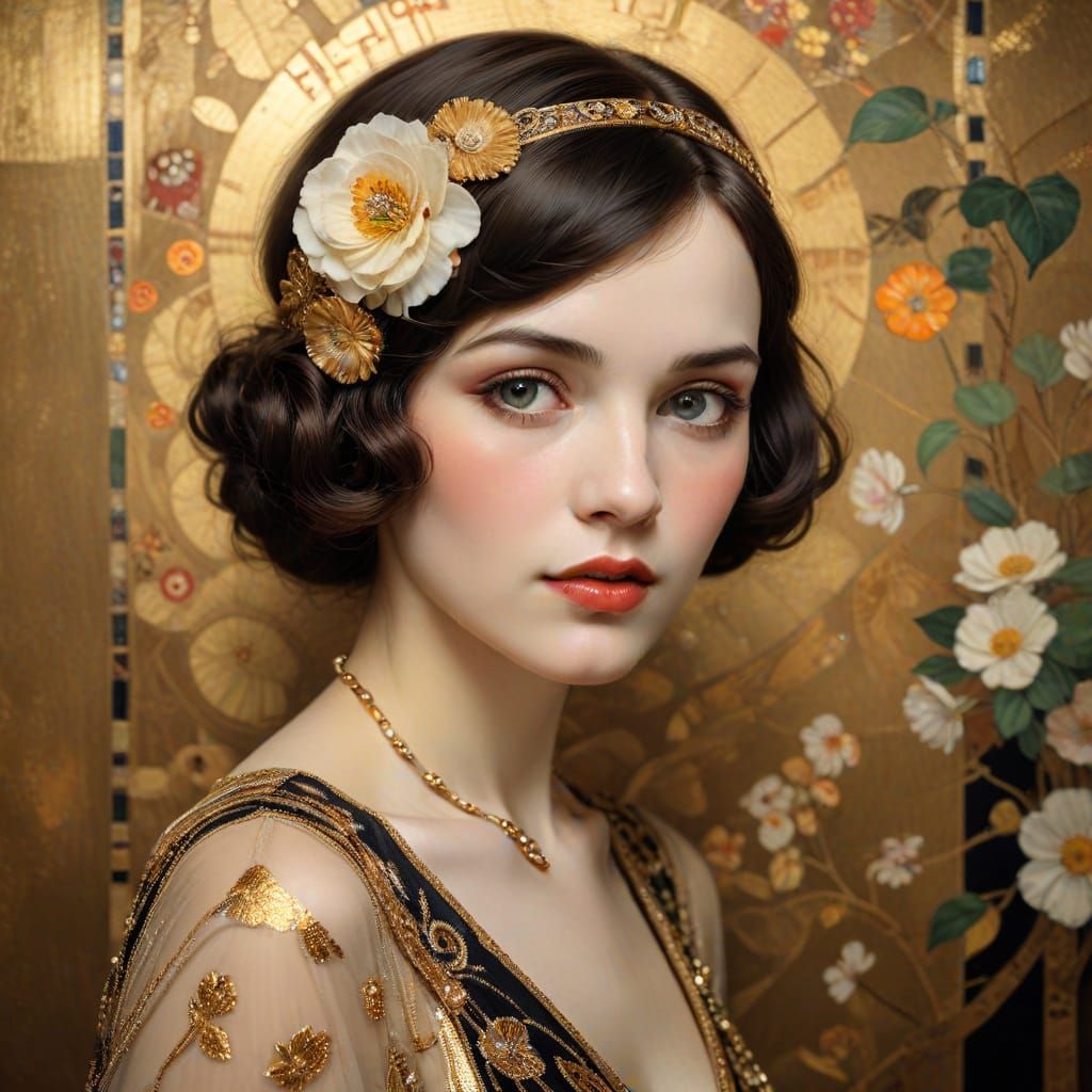 pretty 1920s woman