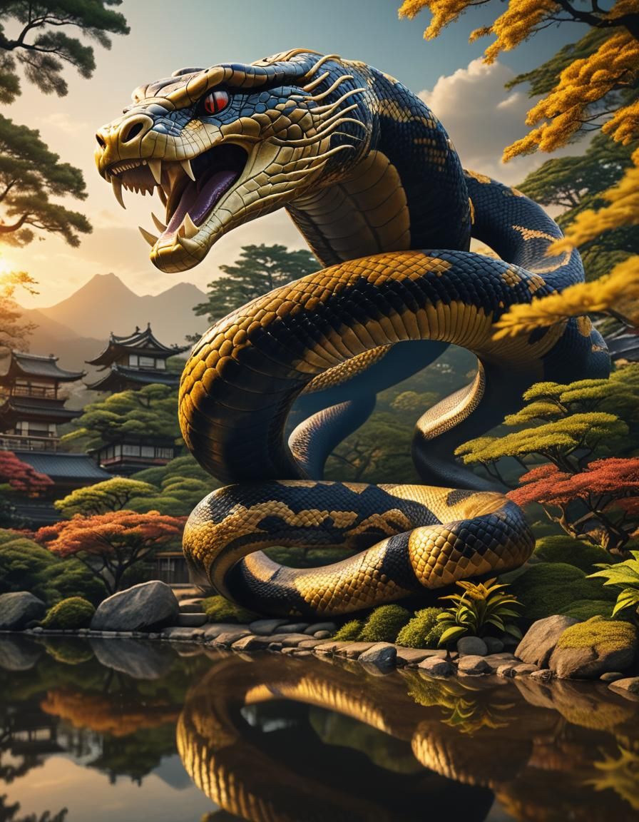 Snake-demon