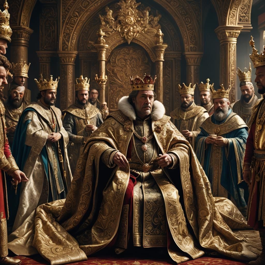 the king demanded