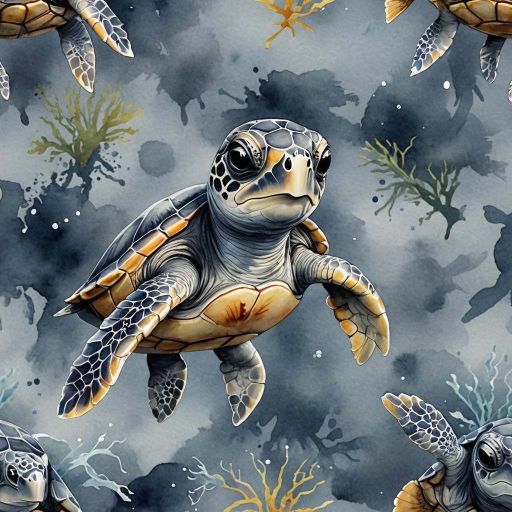 Turtles - AI Generated Artwork - NightCafe Creator