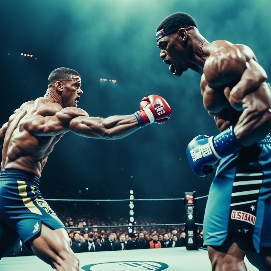 Slap 👋 competition between Big Sean and John Cena