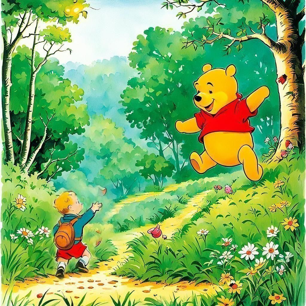 The Adventures of Winnie The Pooh  by @Alicia Hopkins
