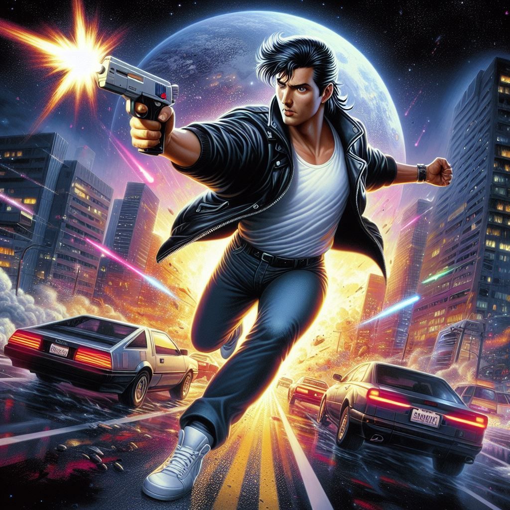 hajime sorayama cyberpunk retro 80s sci-fi futurism Retro Ci...