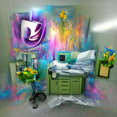 Last day as a nurse, I got fired Unreal Engine photoillustra...